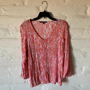 Not for Sale-Donated 12/16/22 Ladies Long Sleeved Scoop-neck Blouse Size XL